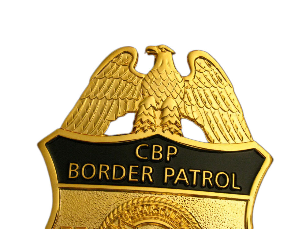 CBP Border Patrol Agent Badge Replica Movie Props Badge