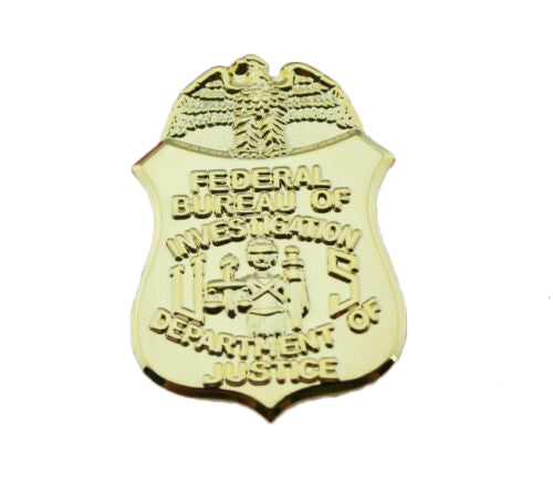 Federal Bureau Of Investigation (FBI) Badge Lapel Pin – Official Style