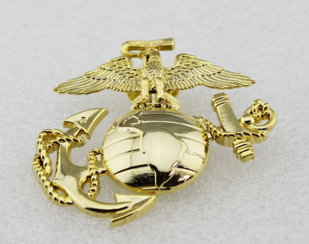 USMC US Marine Corps Cap Hat Badge Replica Movie Props