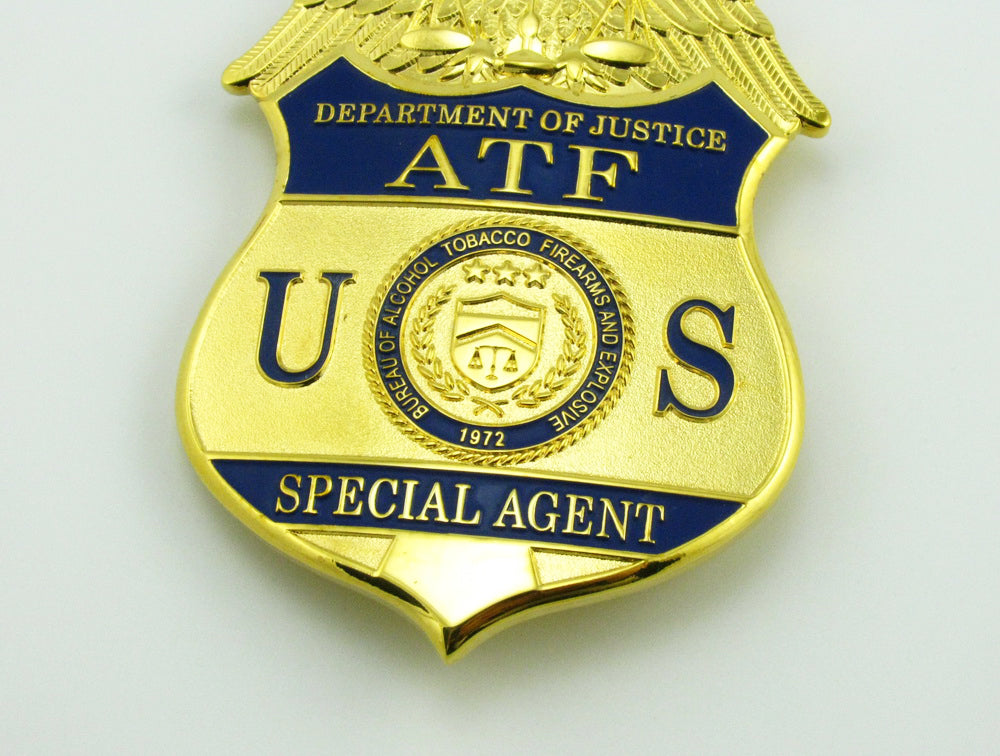 CBP Border Patrol Agent Badge Solid Copper Replica Movie Props Badge Only