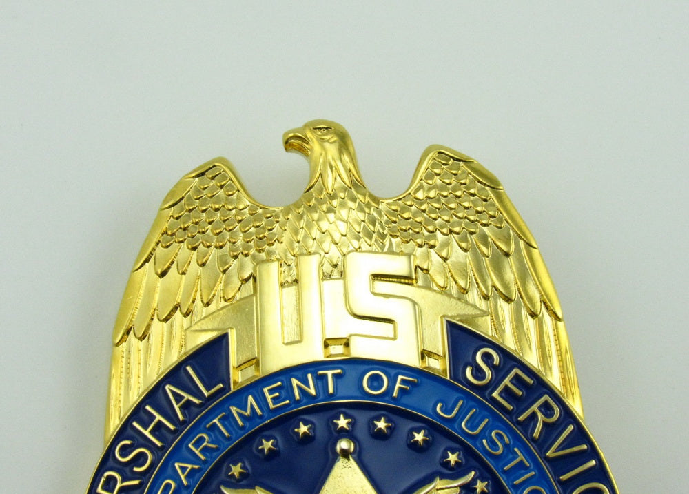 USMS US Marshal Service Badge Replica Movie Props – Cop Collectibles