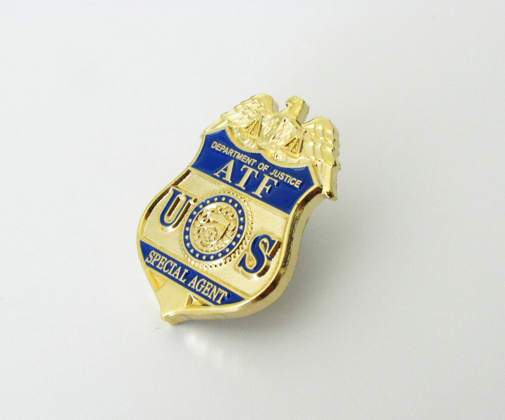 US ATF Special Agent Badge Lapel Pin Mini Version – Cop Collectibles