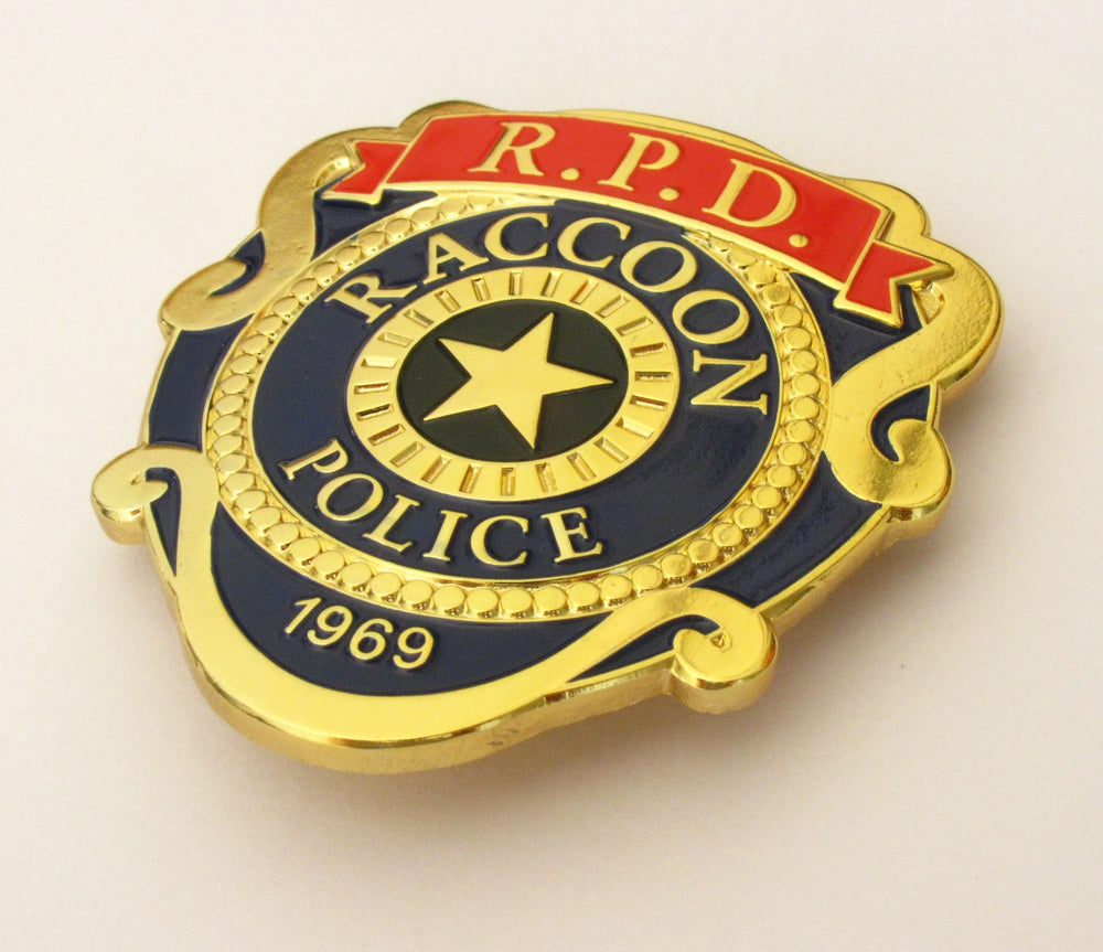 Ree2 Rpd Resident Evil Biohazard Re2 S.T.A.R.S RPD Raccoon Police Badge – Cop ...