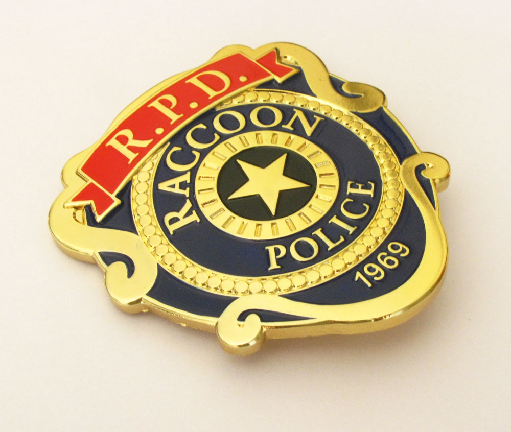 Resident Evil Biohazard Re2 S.T.A.R.S RPD Raccoon Police Badge – Cop ...