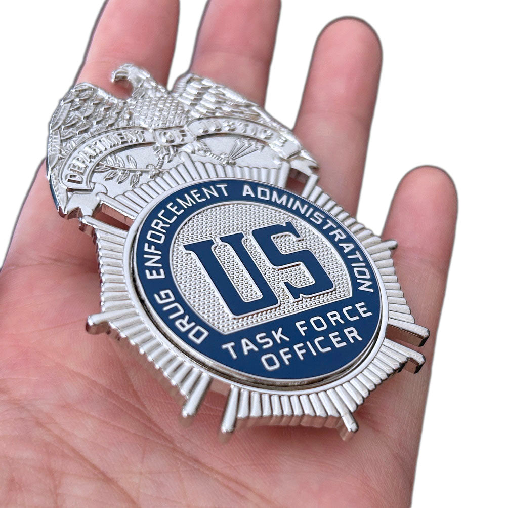 US DEA TFO Task Force Officer Badge Replica Movie Props – Cop Collectibles