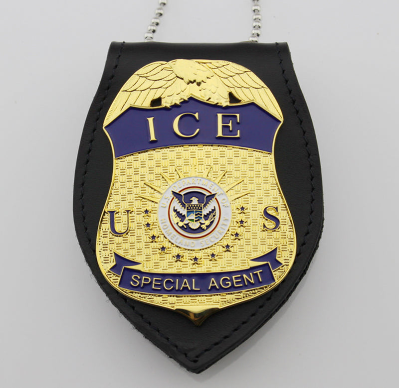 US ICE Special Agent Badge Replica Movie Props – Cop Collectibles