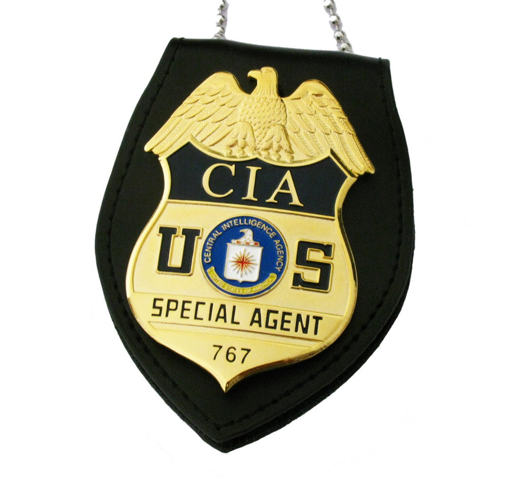 US CIA Special Agent Badge Replica Movie Props With No.767 – Cop ...