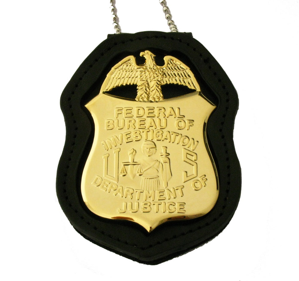 FBI Department Of Justice Badge Replica Movie Props – Cop Collectibles