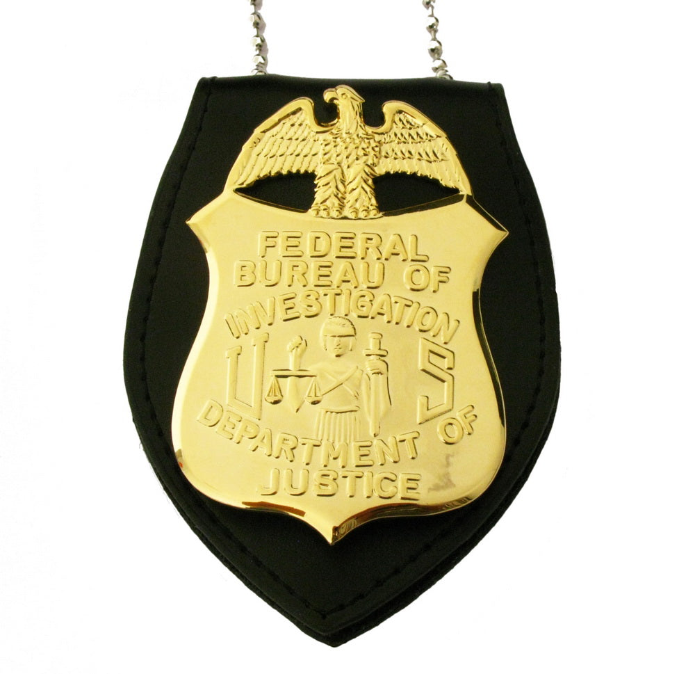 FBI Department Of Justice Badge Replica Movie Props – Cop Collectibles