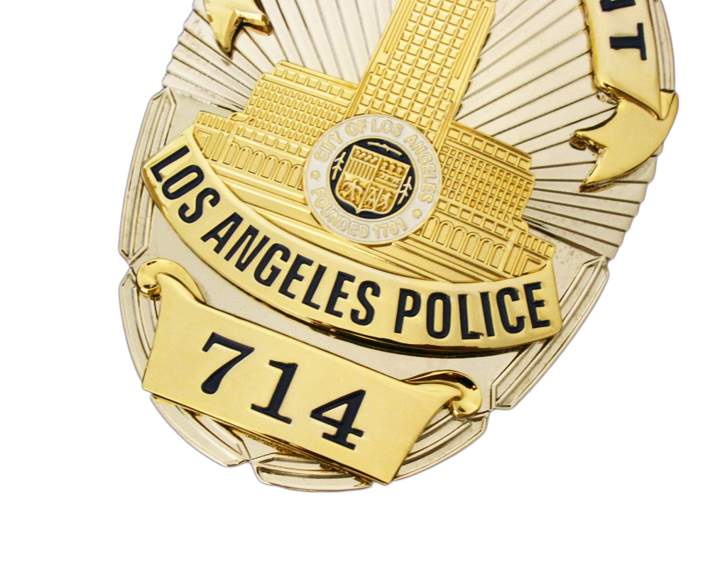 LAPD Sergeant 714 Los Angeles Police Badge Replica Movie TV Props lapd-sergeant-714-los-angeles-police-badge-replica-movie-tv-props