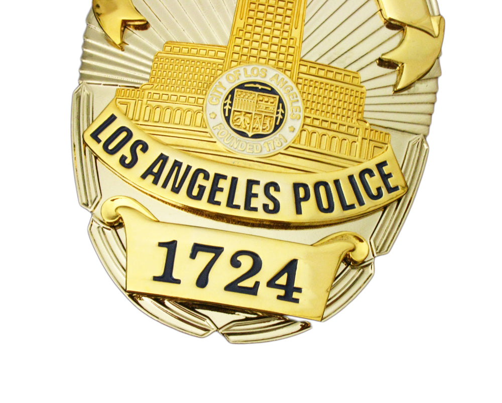LAPD Detective #1724 Los Angeles Police Badge Replica Movie Props – Cop ...