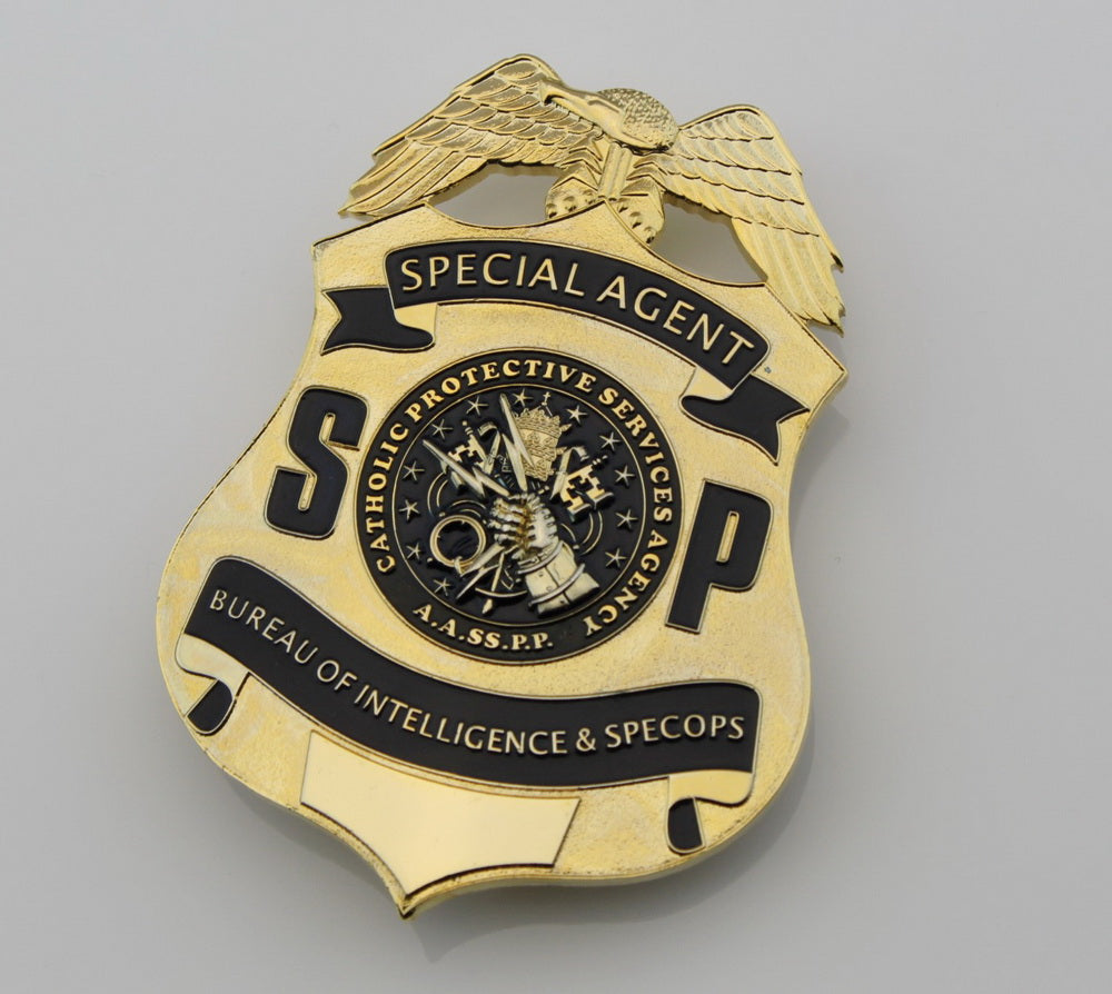 US SSPP Special Agent Badge Replica Movie Props – Cop Collectibles