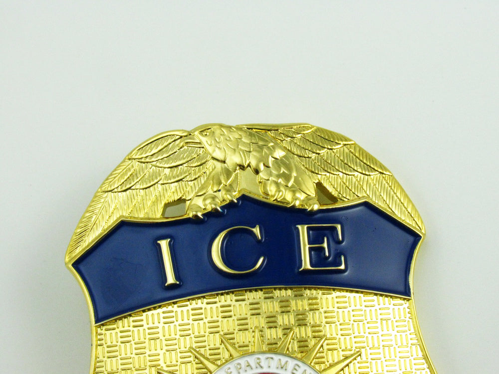 US ICE Special Agent Badge Replica Movie Props – Cop Collectibles