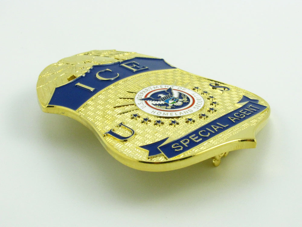 US ICE Special Agent Badge Replica Movie Props – Cop Collectibles