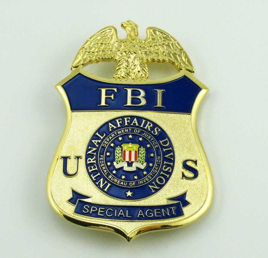 US FBI Special Agent Badge Replica Movie Props – Cop Collectibles