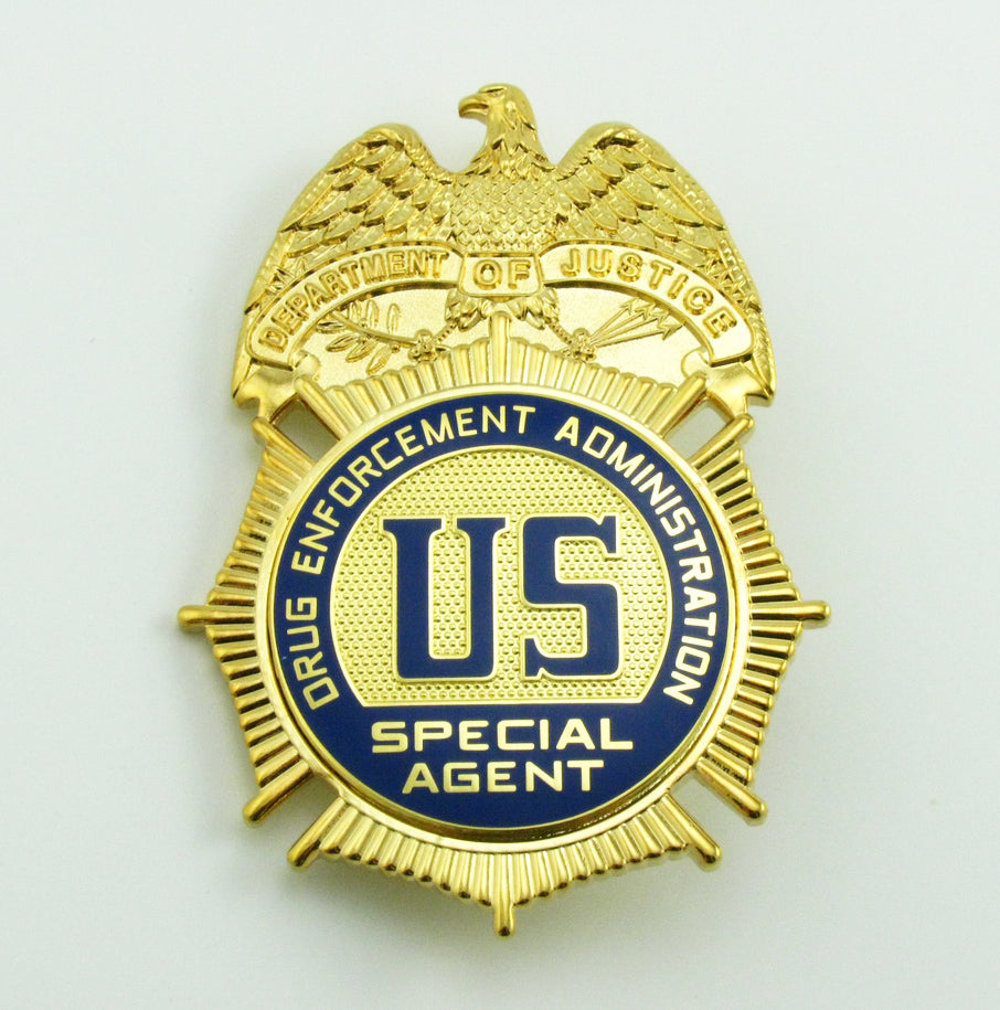 US DEA Special Agent Drug Enforcement Administration Badge Replica Mov ...