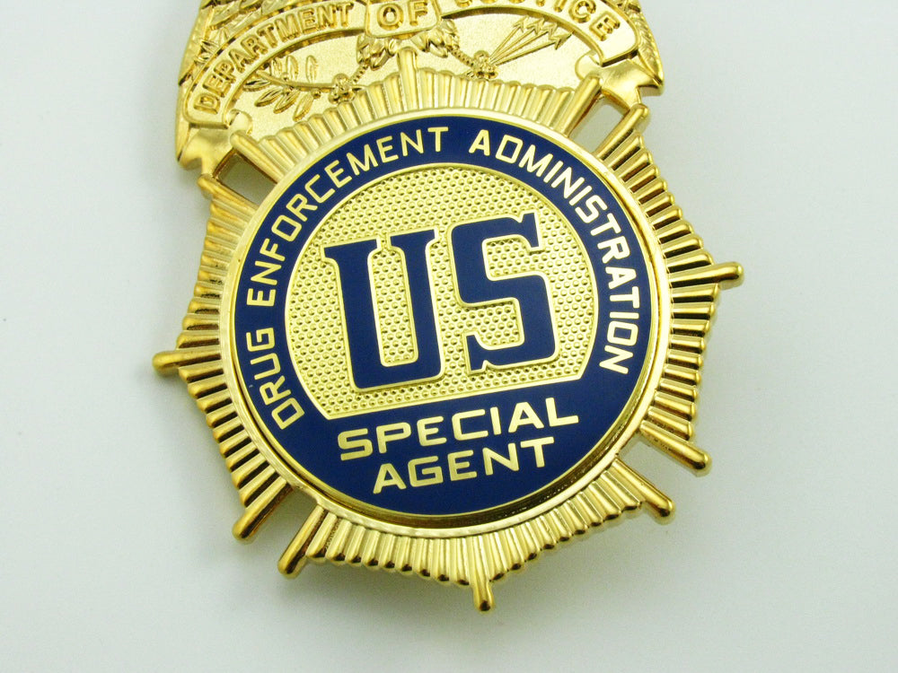 US DEA Special Agent Drug Enforcement Administration Badge Replica Mov ...