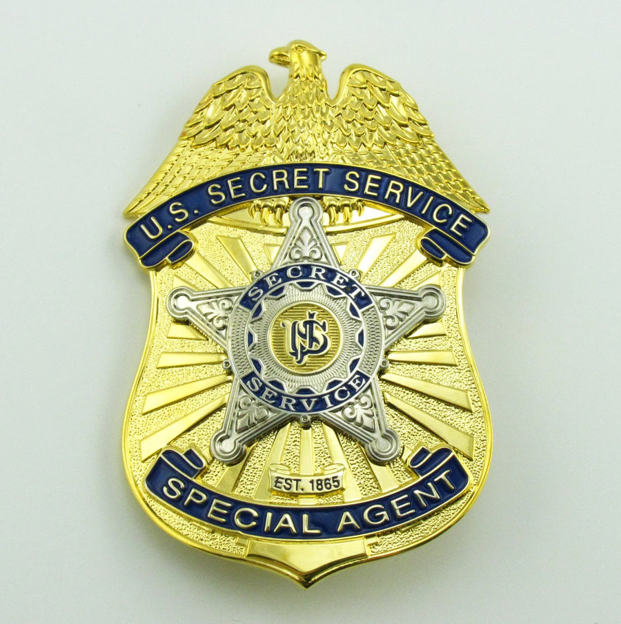 USSS U.S. Secret Service Special Agent Badge Replica Movie Props – Cop  Collectibles