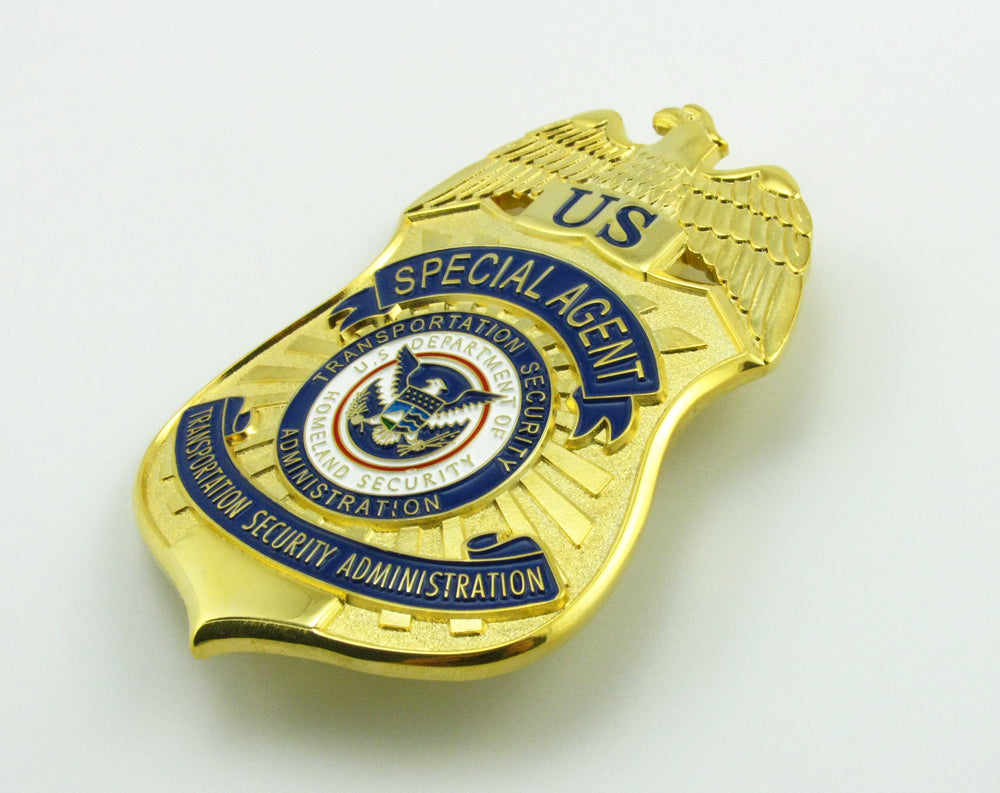 US TSA Special Agent Badge Replica Movie Props – Cop Collectibles