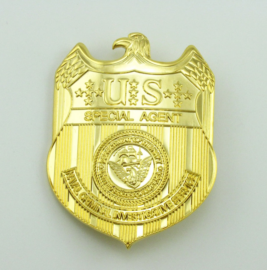 US NCIS Special Agent Badge Replica Movie Props – Cop Collectibles