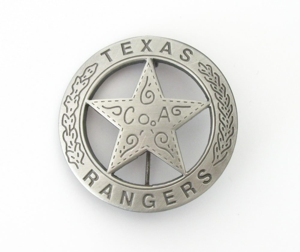US Texas Rangers Badge Replica Movie Props