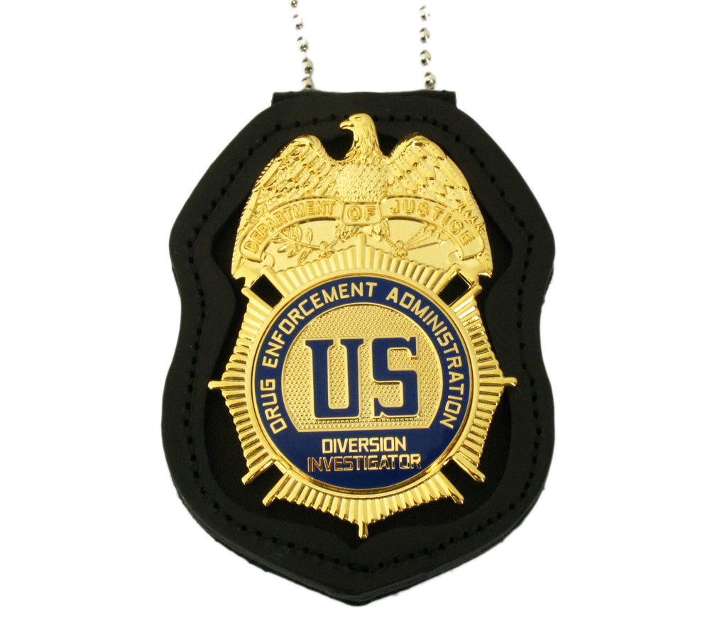 US DEA DI Diversion Investigator Badge Replica Movie Props Cop