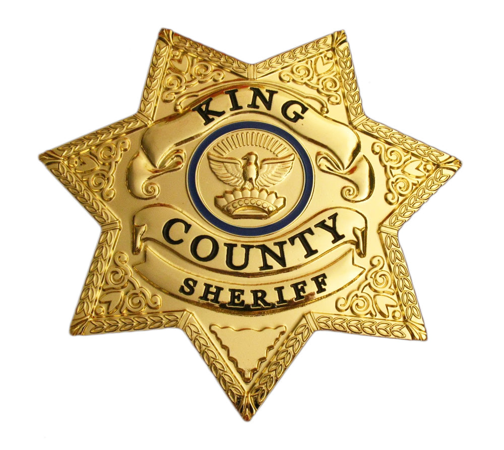 King County Sheriff Badge Replica US TV Series The Walking