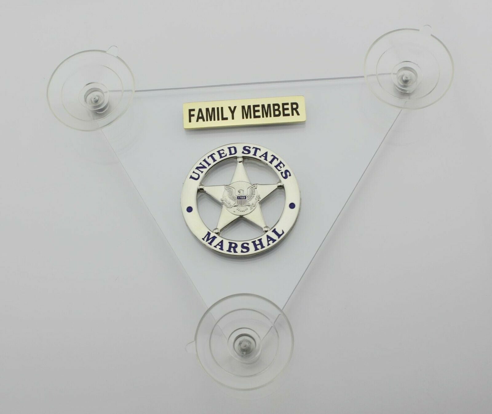 USMS US MARSHAL Badge Family Member Car Shield – Cop Collectibles