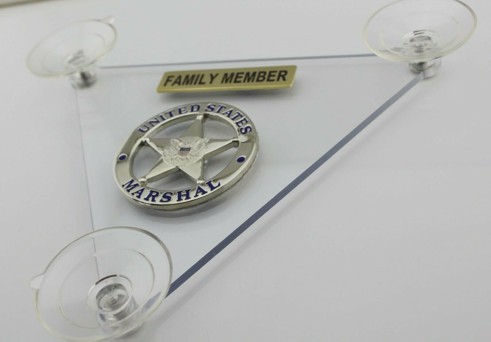 USMS US MARSHAL Badge Family Member Car Shield – Cop Collectibles