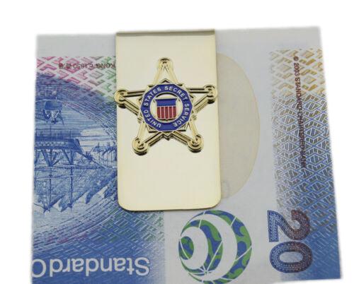 USSS US Secret Service Pentagram Badge Money Clip – Cop Collectibles
